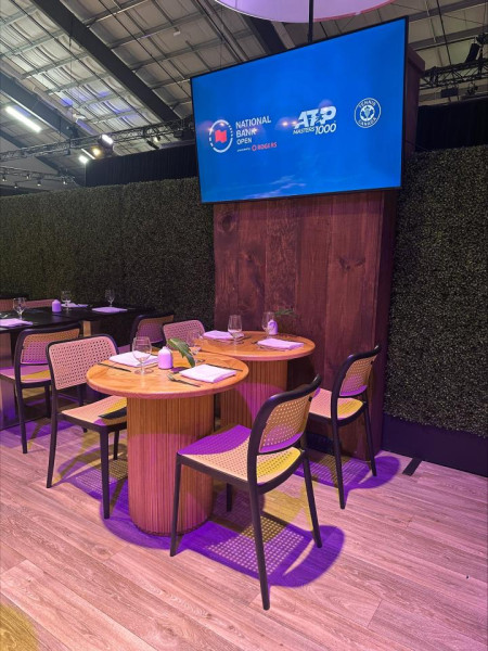 CH-141 | GRIFFIN BLACK CHAIR NATURAL CANE