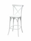 BS-160 | TUSCAN BARSTOOL WHITE WOOD