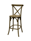 BS-161 | TUSCAN BARSTOOL NATURAL WOOD