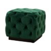 SS-513 | GREEN TUFTED VELVET OTTOMAN