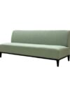 SS-586 | BK SOFA GREEN LINEN 7FT
