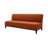 SS-589 | BK SOFA BURNT ORANGE LINEN 7FT