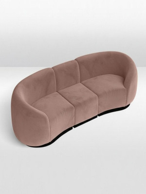 SS-810-SETUP-004 | BELLAGIO 3 SEATER SOFA WITH CURVED ARMS