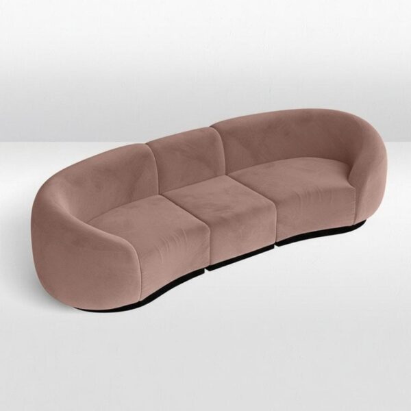SS-810-SETUP-004 | BELLAGIO 3 PIECE SOFA WITH CURVED ARMS