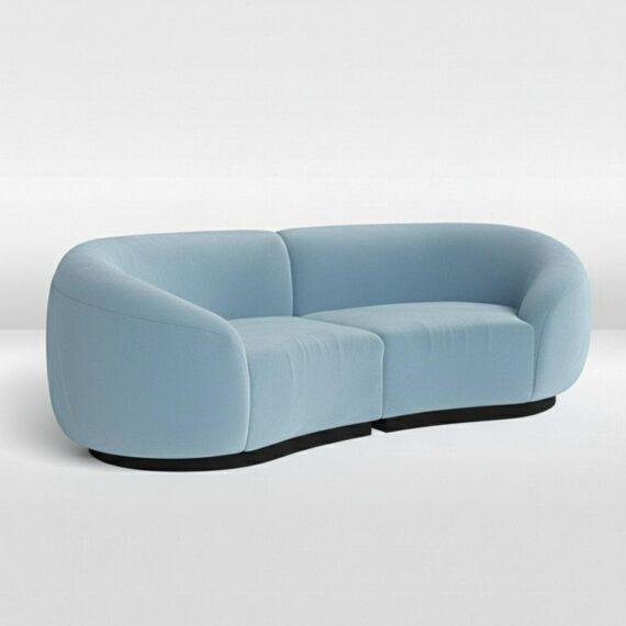 SS-810-SETUP-003 | BELLAGIO LOVESEAT WITH ROUNDED ARMS