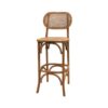 BS-181 | NAPA CANE OVAL BARSTOOL NATURAL WOOD