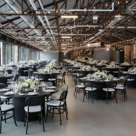 CASUAL-162 | SYDNEY FLUTED ROUND DINING TABLE BLACK WOOD