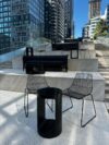 CH-103 | MAZE WIRE CHAIR BLACK