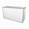 BAR-110 | 6FT BAR PASTEL GREEN FRAME WITH PLEXI