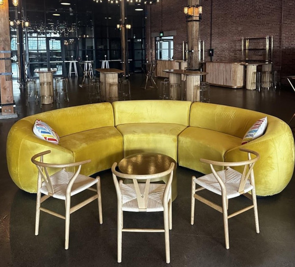 SS-810-SETUP-005 | BELLAGIO 3 PIECE CURVED SOFA WITH CURVED ARMS