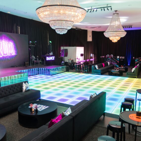 CRU-022 | ROUND BLACK FRAME CRUISER TABLE WITH PLEXI TOP