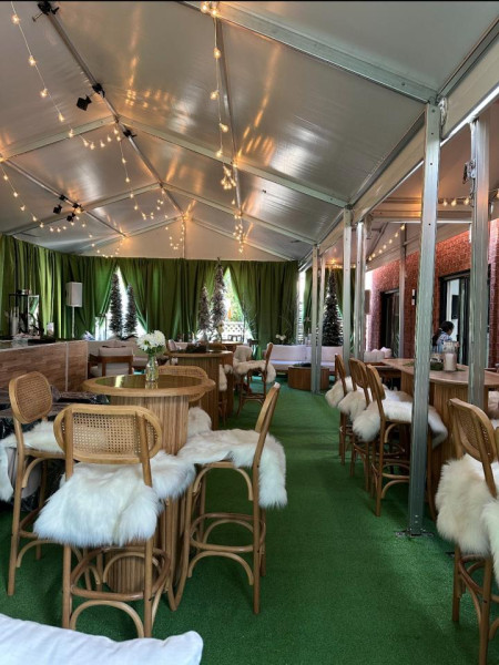 CRU-074 | SYDNEY FLUTED ROUND CRUISER TABLE NATURAL WOOD