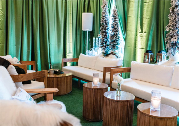 SS-700 | NIAGARA NATURAL WOOD SOFA WITH LINEN FABRIC CUSHIONS