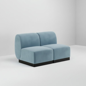 SS-810-SETUP-200 | BELLAGIO LOVESEAT NO ARMS