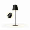 MISC-L-046 | TABLE TOP BLACK TOUCH LAMP TRIANGULAR
