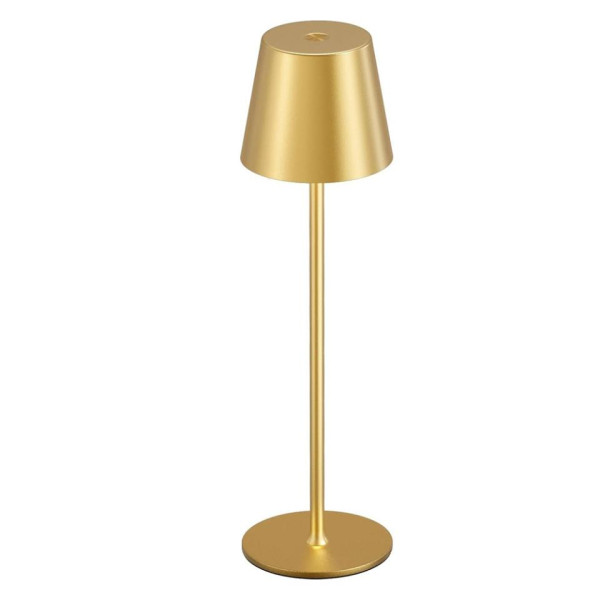 MISC-L-043 | TABLE TOP GOLD TOUCH LAMP ROUND