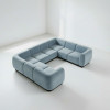 SS-810-SETUP-040 | BELLAGIO U SHAPED SOFA 8 PIECE