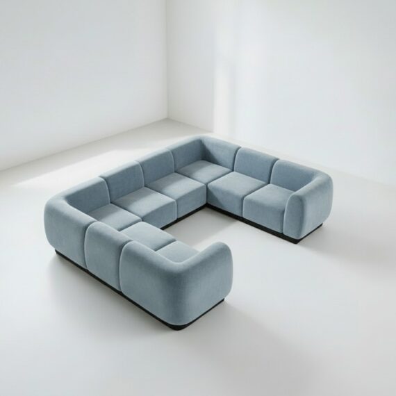 SS-810-SETUP-040 | BELLAGIO U SHAPED SOFA 8 PIECE