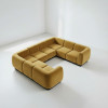 SS-810-SETUP-040 | BELLAGIO U SHAPED SOFA 8 PIECE