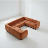 SS-810-SETUP-040 | BELLAGIO U SHAPED SOFA 8 PIECE