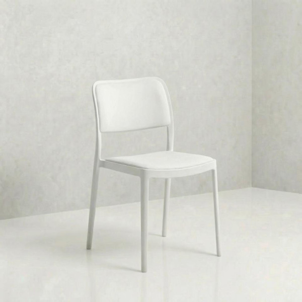 CH-200 | GRIFFIN CHAIR WHITE LEATHER