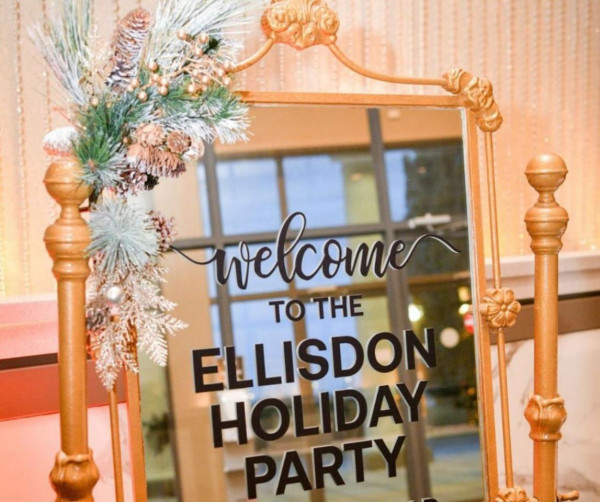 MISC-PROP-087 | ORNATE GOLD IRON FRAME CHEVAL MIRROR