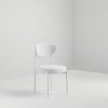 CH-250 | LEVI CHAIR WHITE FRAME