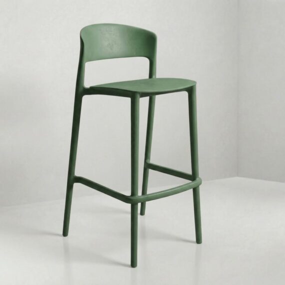 BS-123 | SHELBY BARSTOOL GREEN