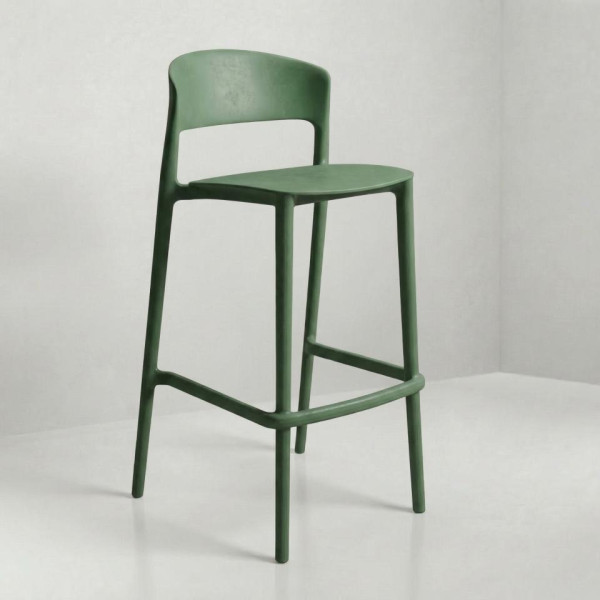 BS-123 | SHELBY BARSTOOL GREEN