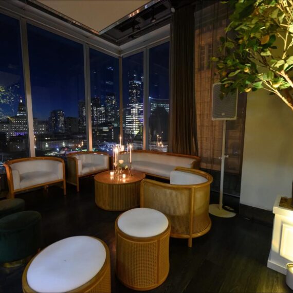 SS-623 | NAPA NATURAL CANE SINGLE CHAIR WHITE LINEN FABRIC