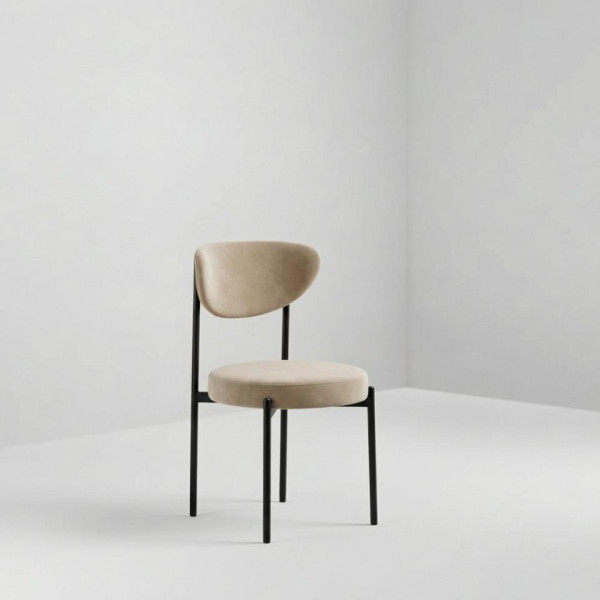 CH-255 | LEVI CHAIR BLACK FRAME