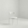 CH-250 | LEVI CHAIR WHITE FRAME