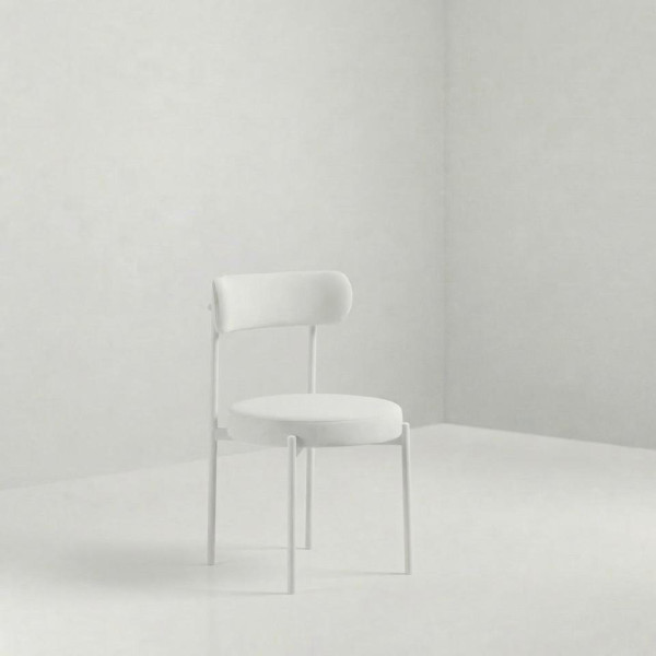 CH-250 | LEVI CHAIR WHITE FRAME