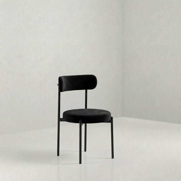 CH-255 | LEVI CHAIR BLACK FRAME