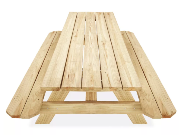 MISC-CASUAL-301 | NATURAL WOOD PICNIC TABLE