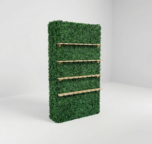 MISC-PLT-103 | 8FT CHAMPAGNE HEDGE WALL