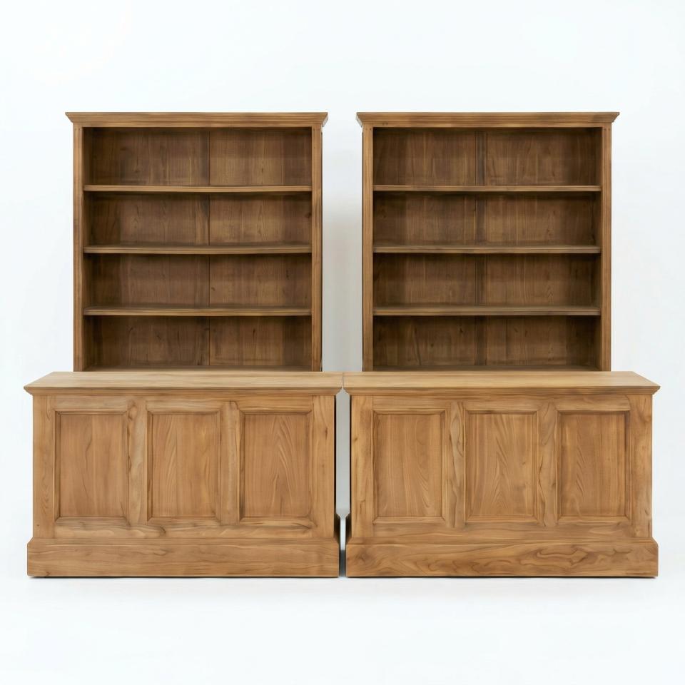 BAR-SETUP-100 | NAPA BAR DOUBLE & BAR SHELF DOUBLE