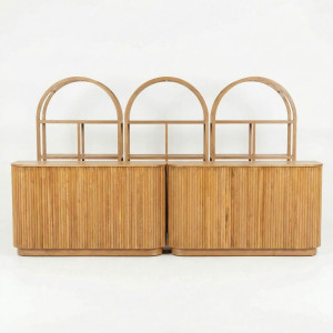 BAR-SETUP-010 | SYDNEY BAR DOUBLE & BAR SHELF TRIPLE