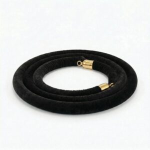 MISC-BA-090 | BLACK & GOLD STANCHION ROPE (5FT)