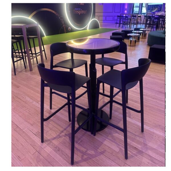 BS-121 | SHELBY BARSTOOL BLACK