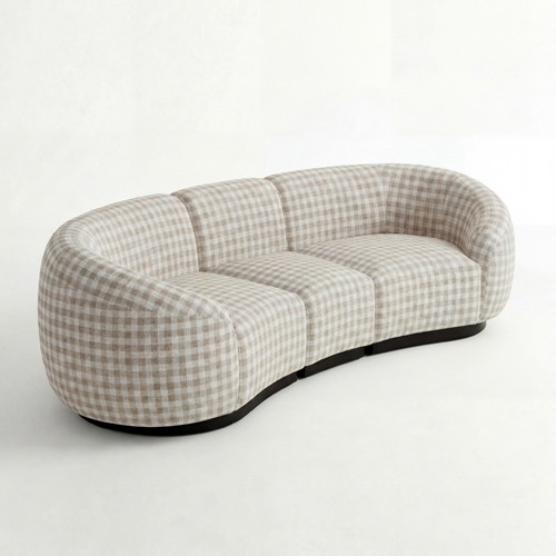 NEW - SS-810-SETUP-004 | BELLAGIO 3 PIECE SOFA WITH CURVED ARMS