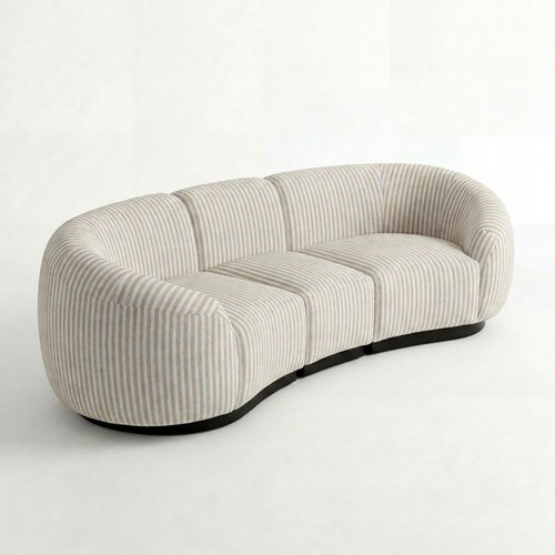 NEW - SS-810-SETUP-004 | BELLAGIO 3 PIECE SOFA WITH CURVED ARMS
