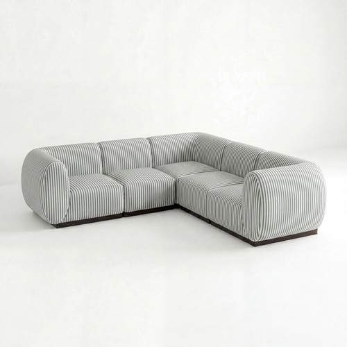 NEW - SS-810-SETUP-009 | BELLAGIO 5-PIECE L SHAPED SECTIONAL