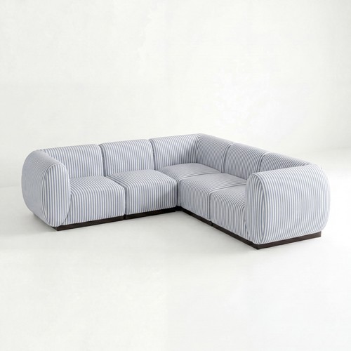 NEW - SS-810-SETUP-009 | BELLAGIO 5-PIECE L SHAPED SECTIONAL