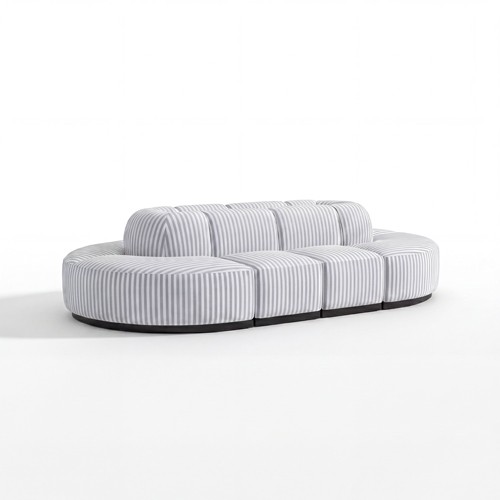 NEW - SS-810-SETUP-035 | BELLAGIO RT SHAPED SOFA