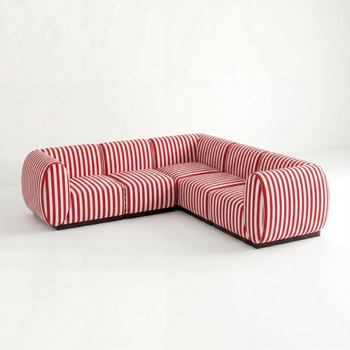 NEW - SS-810-SETUP-009 | BELLAGIO 5-PIECE L SHAPED SECTIONAL