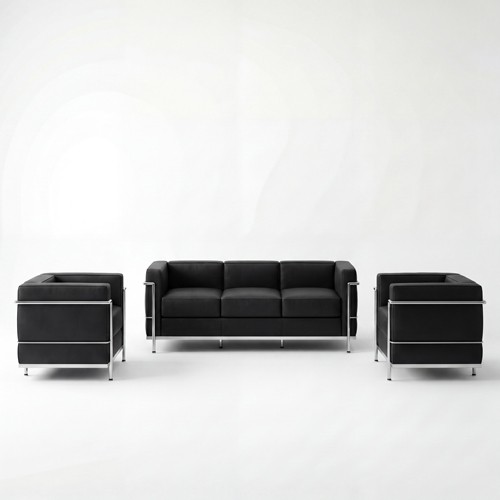 SS-100-SETUP-001 | TORONTO SOFA VIGNETTE BLACK