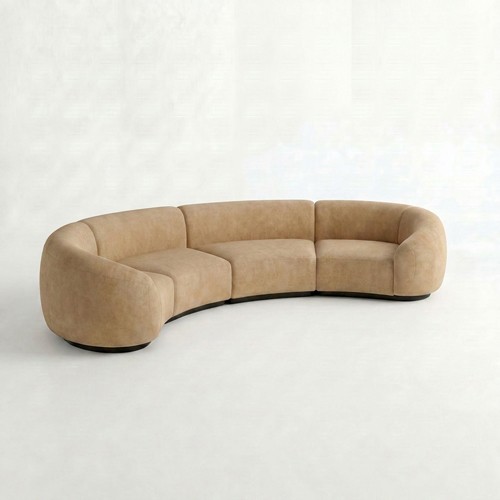 NEW - SS-810-SETUP-006 | BELLAGIO 4 PIECE CURVED SOFA WITH CURVED ARMS