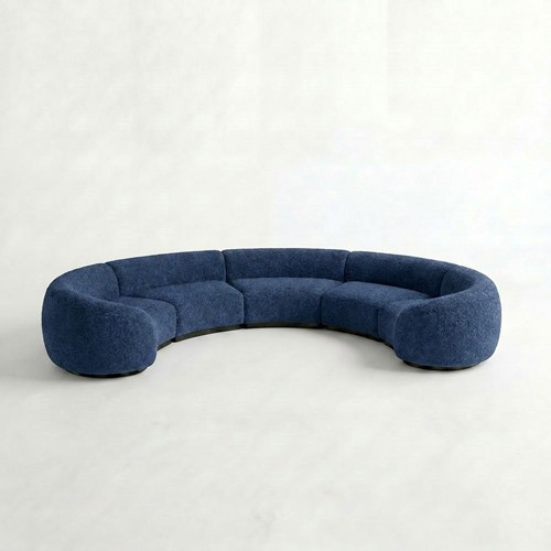 NEW - SS-810-SETUP-007 | BELLAGIO 5 PIECE CURVED SOFA WITH CURVED ARMS