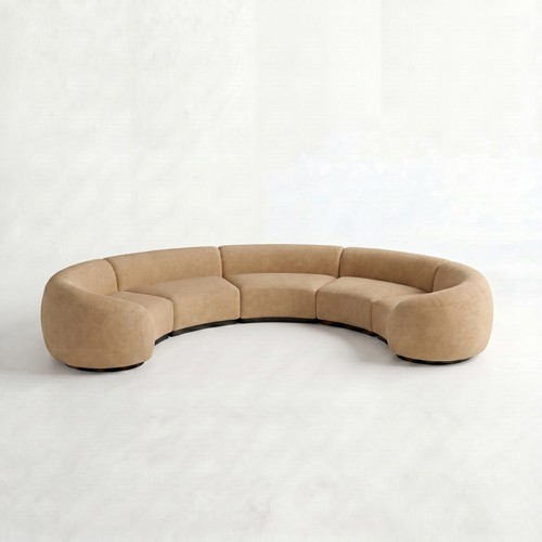 NEW - SS-810-SETUP-007 | BELLAGIO 5 PIECE CURVED SOFA WITH CURVED ARMS